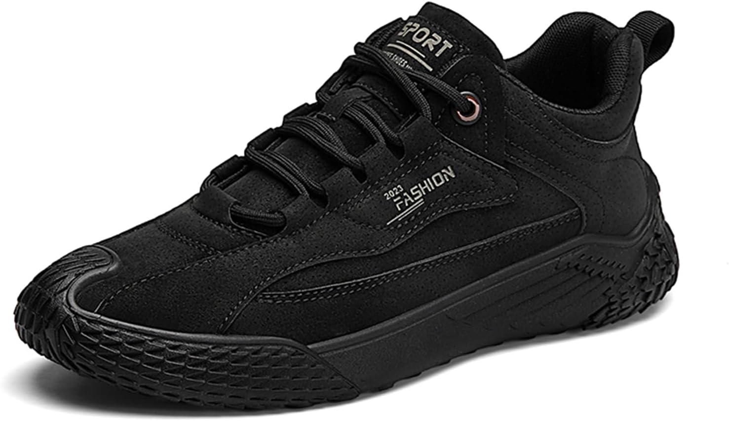 

Мужские слипоны кроссовки Удобные дышащие обувь для ходьбы и бега Спортивные повседневные кроссовки для мужчин Abborora, черный