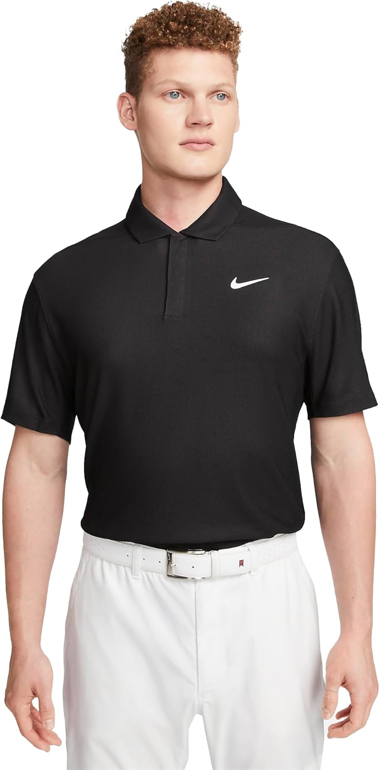 

Мужская футболка-поло для гольфа Nike Dri-Fit ADV Tiger Woods, Black, Черный, Мужская футболка-поло для гольфа Nike Dri-Fit ADV Tiger Woods, Black
