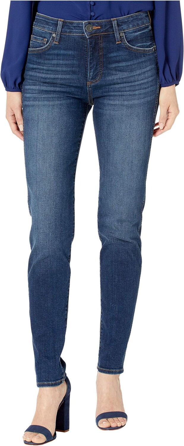 

Джинсы Diana Skinny Jeans KUT from the Kloth, цвет Busy Wash