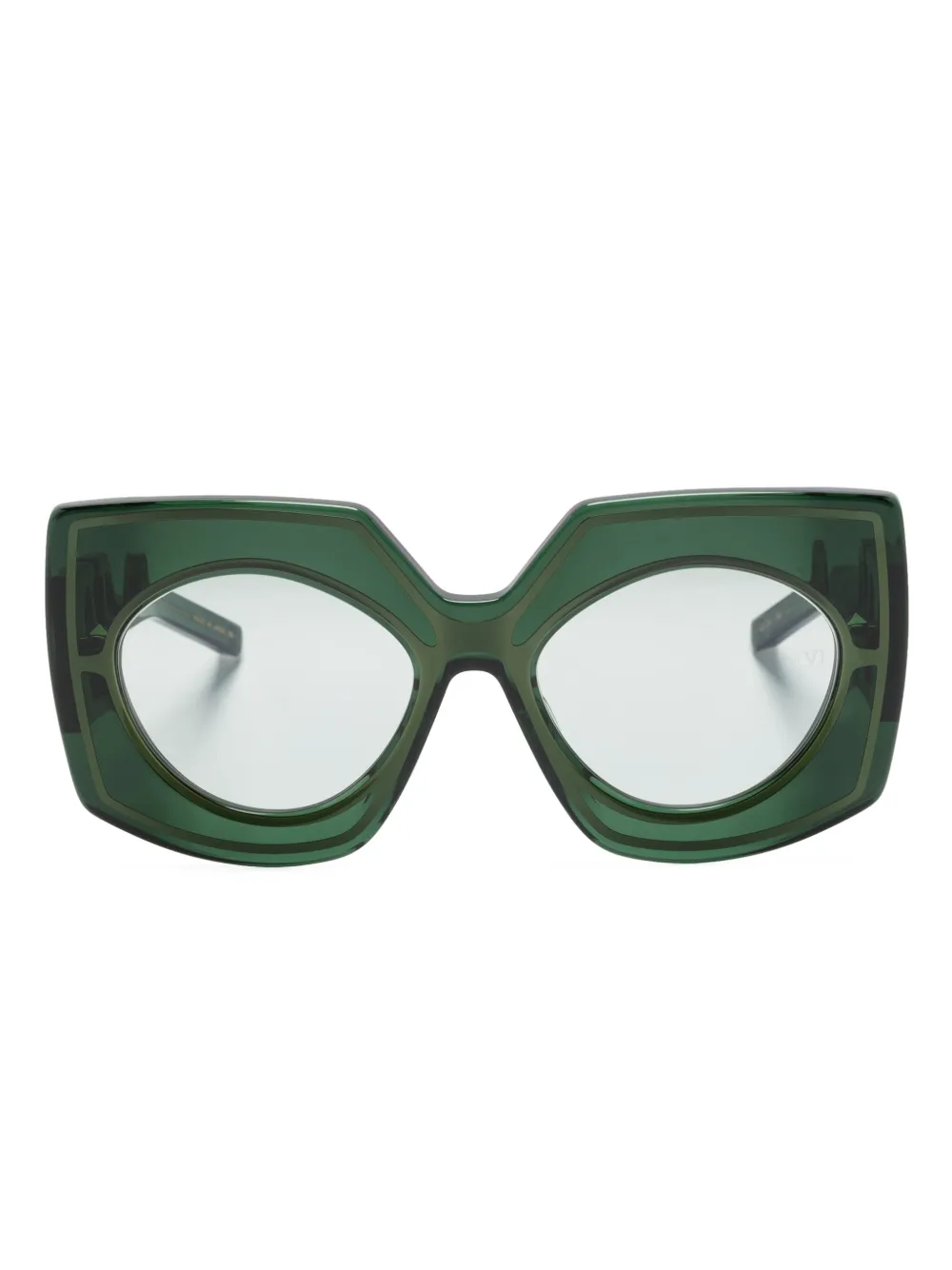

Солнцезащитные очки V-Soul в массивной оправе VALENTINO GARAVANI EYEWEAR, золотой