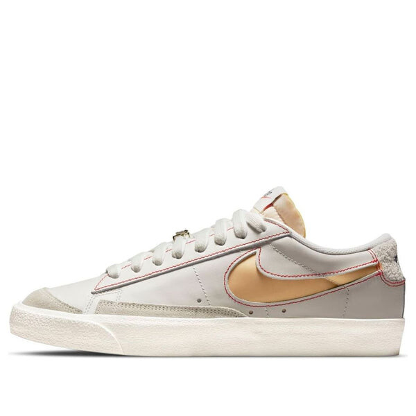 

Кроссовки blazer low '77 premium 'first use - light bone' Nike, серый