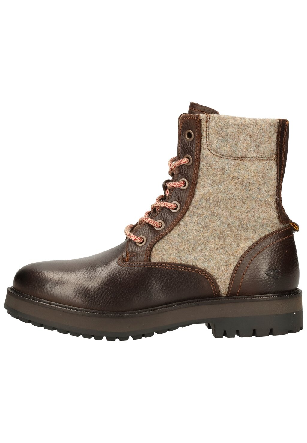 

Ботильоны на шнуровке camel active, цвет dark brown