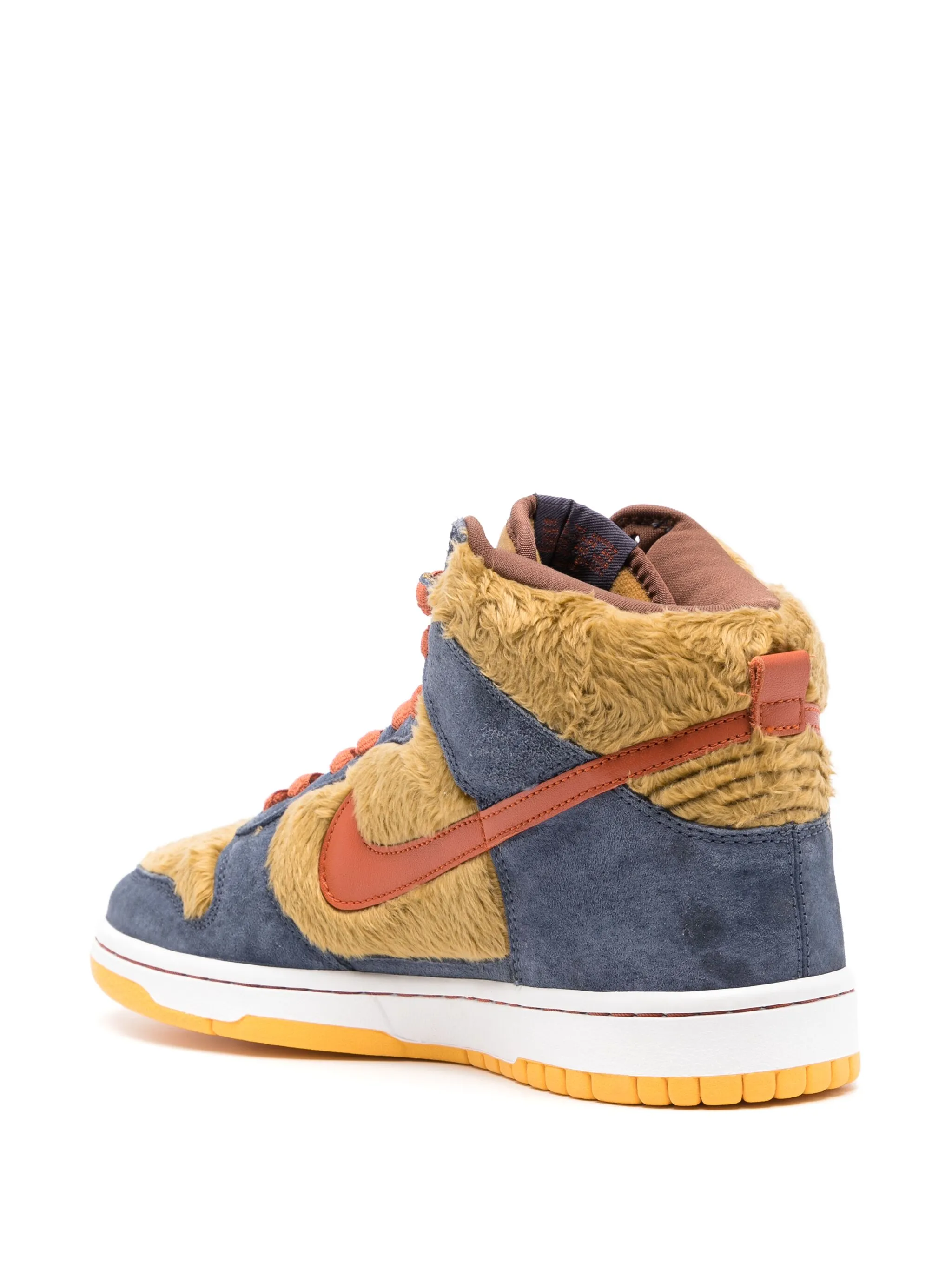 Кроссовки SB Dunk High Papa Bear Nike, коричневый — фото 3