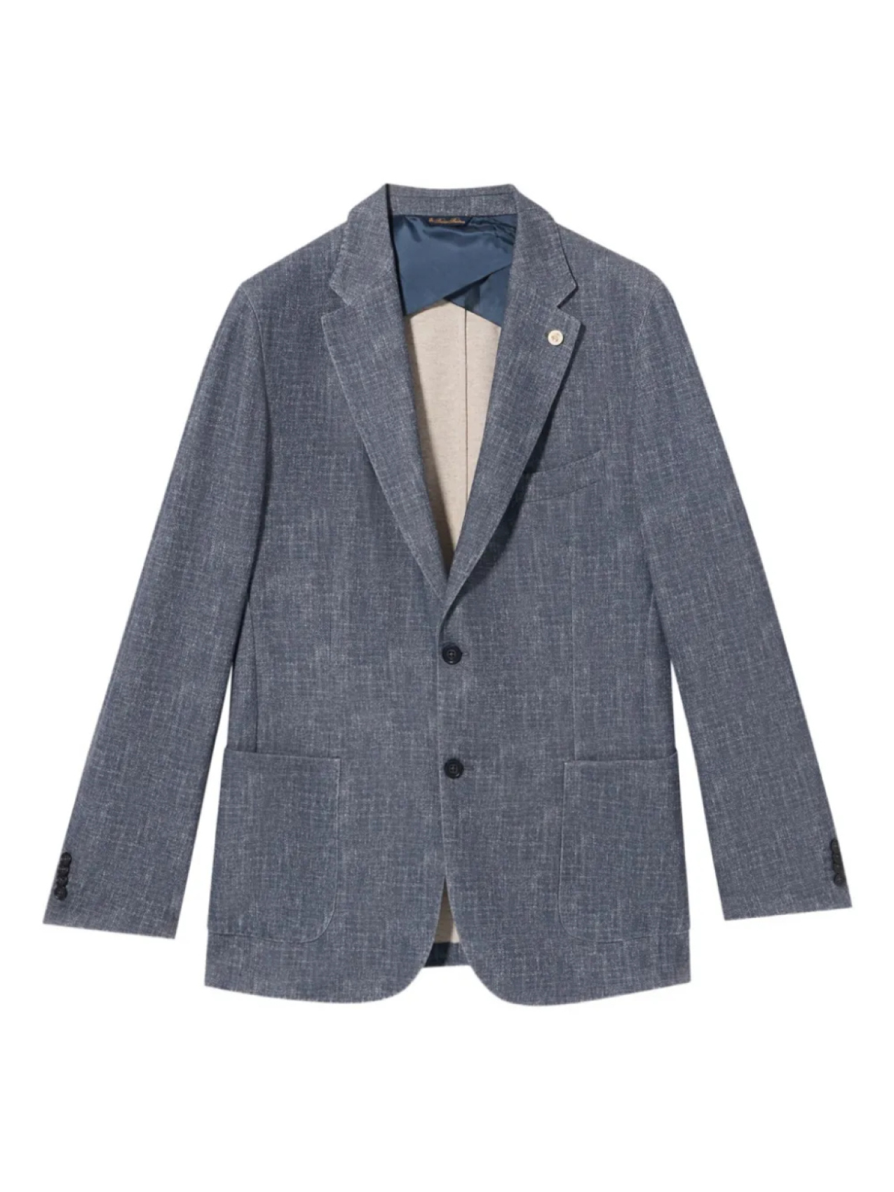 

Однобортный пиджак Brooks Brothers, синий