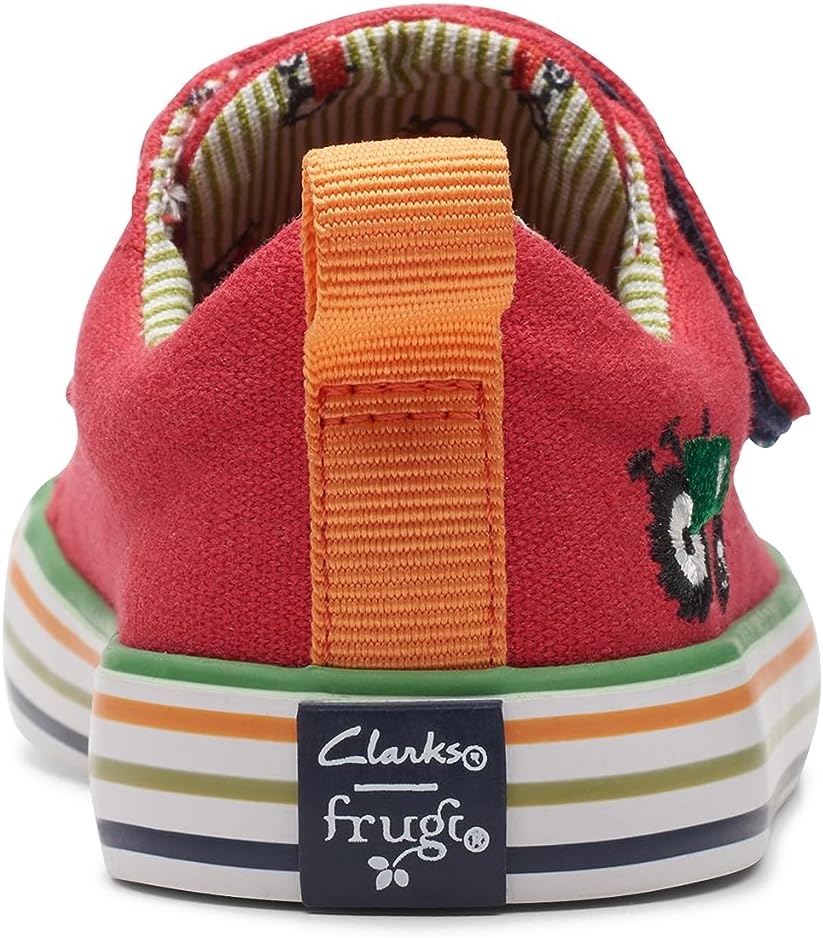 Детские кроссовки Clarks Boys Foxingtorlo T, красный — фото 3