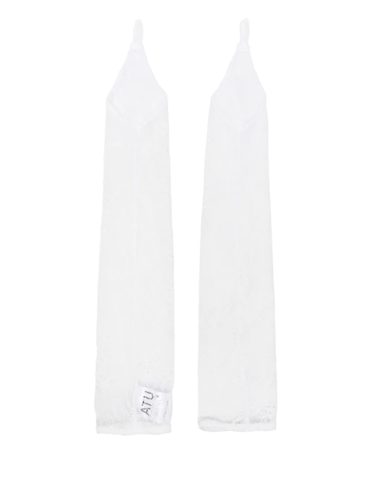 

Кружевные перчатки X Rue Ra Atu Body Couture, белый