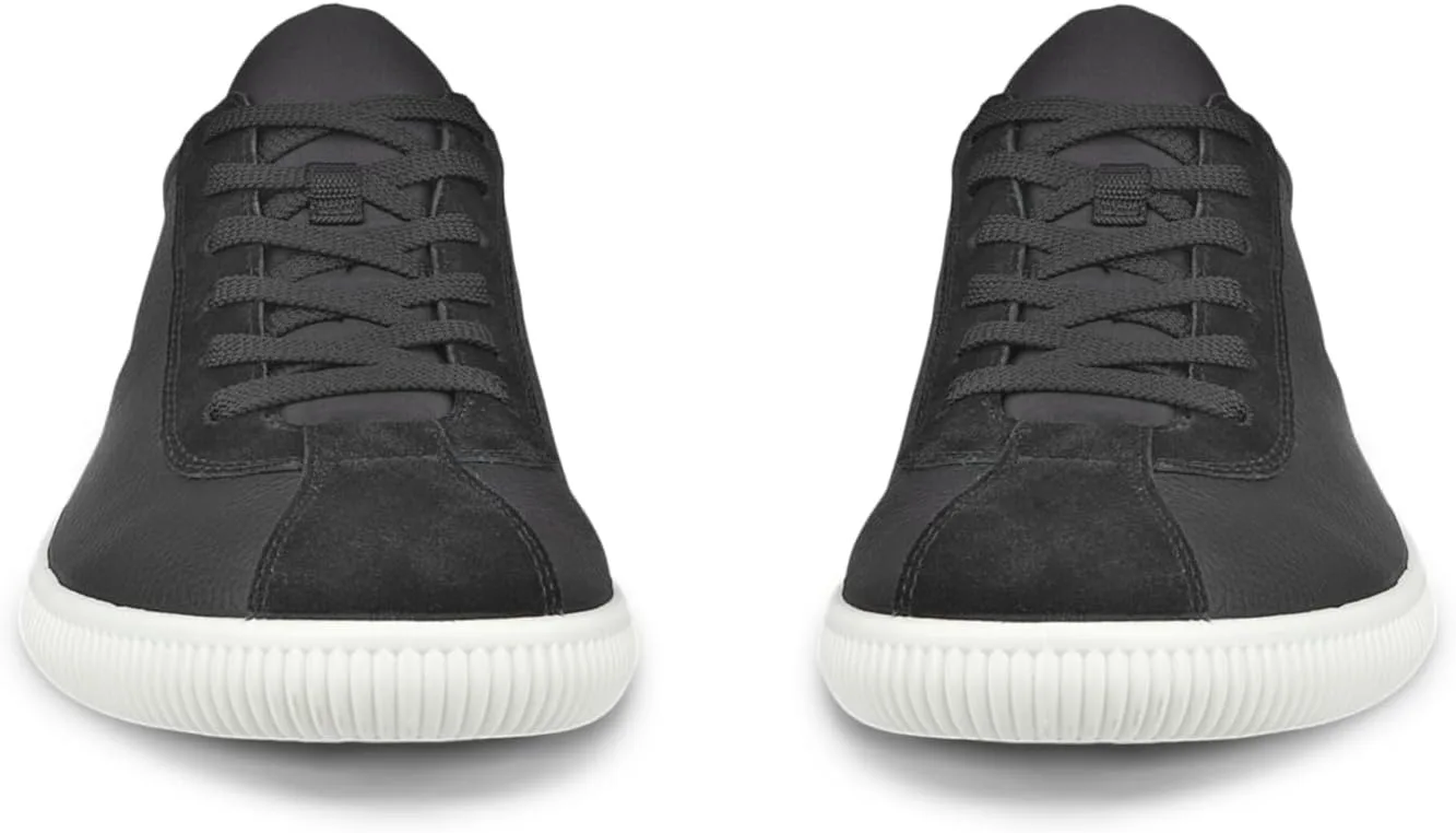 Мужские кроссовки ECCO Soft Zero на шнуровке, черный — фото 2