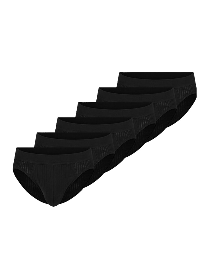 

Schiesser Трусы Rio из хлопка, аутентичные, черного цвета