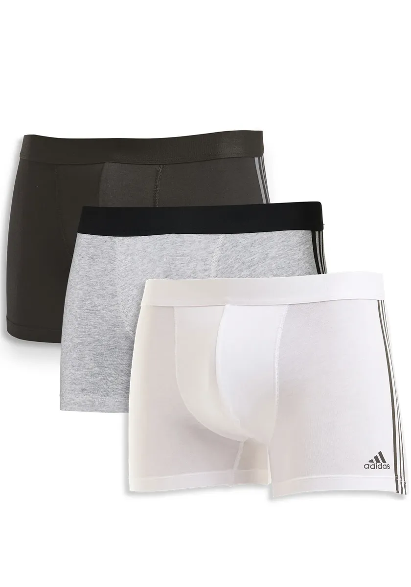 

Adidas Sportswear Boxer Active Flex Cotton (3 шт. в упаковке) с быстросохнущими свойствами, белый