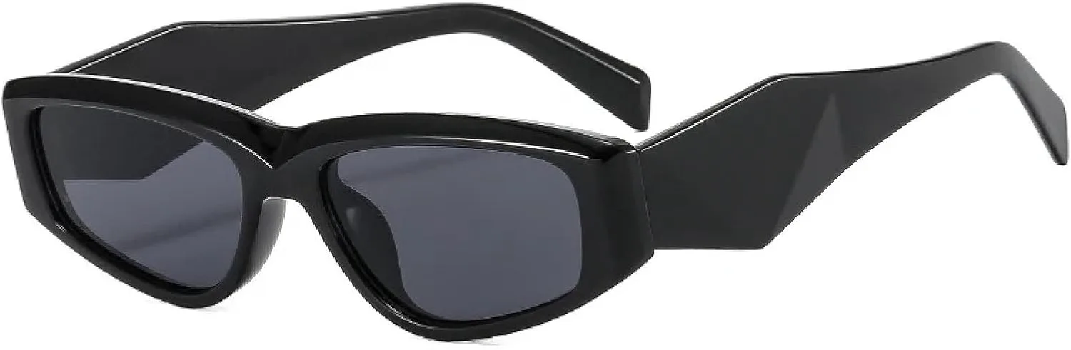 

Солнцезащитные очки с защитой от УФ-излучения UV400 | «Кошачий глаз» с леопардовым принтом для занятий спортом на открытом воздухе и вождения DSVIGF, Black Grey