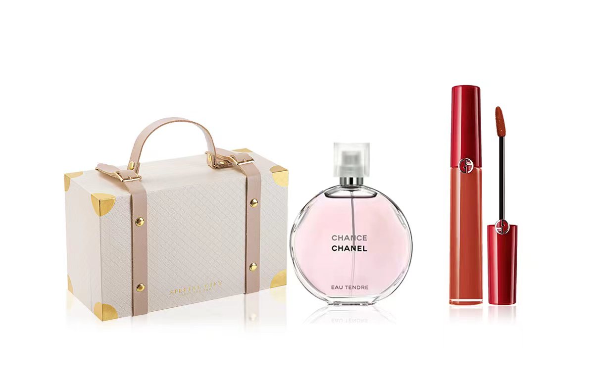 

Туалетная вода encounter tender affection мускус ирис 35ml помада набор косметики подарок для девушки CHANEL