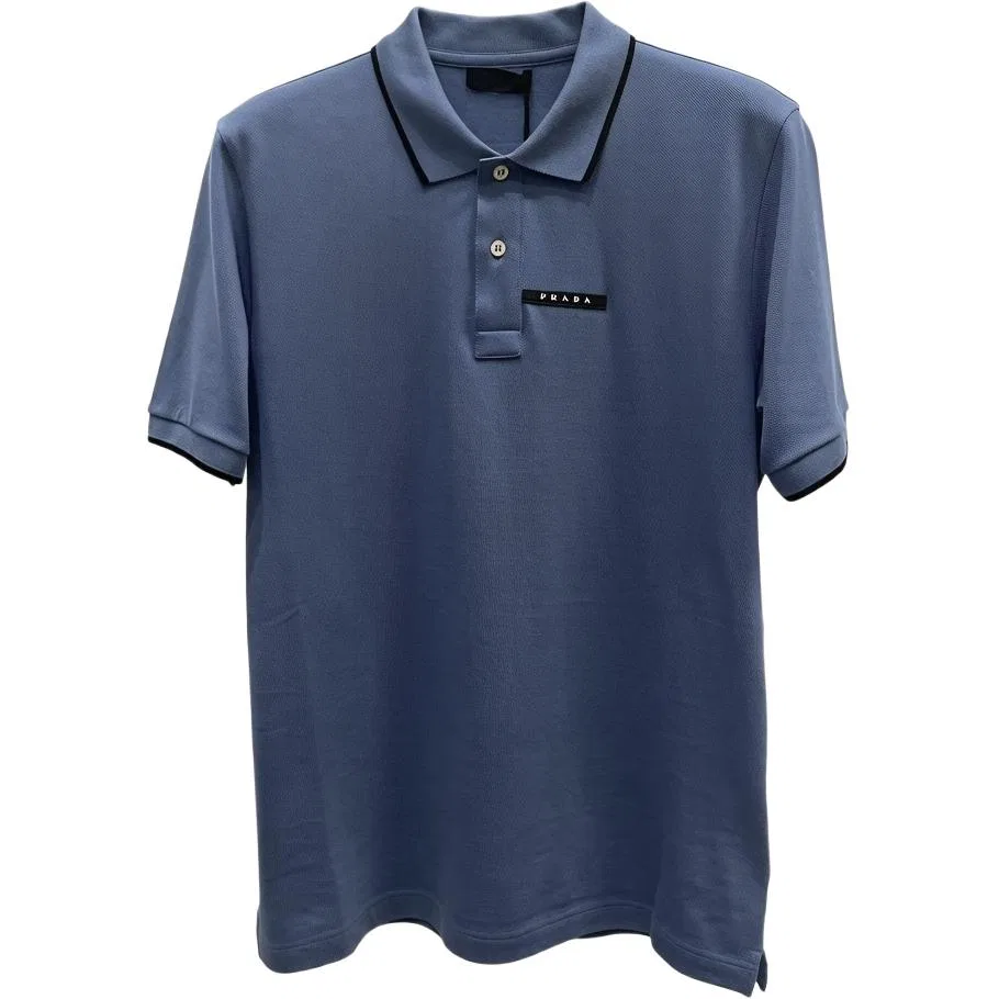 Поло PRADA Blue Gray