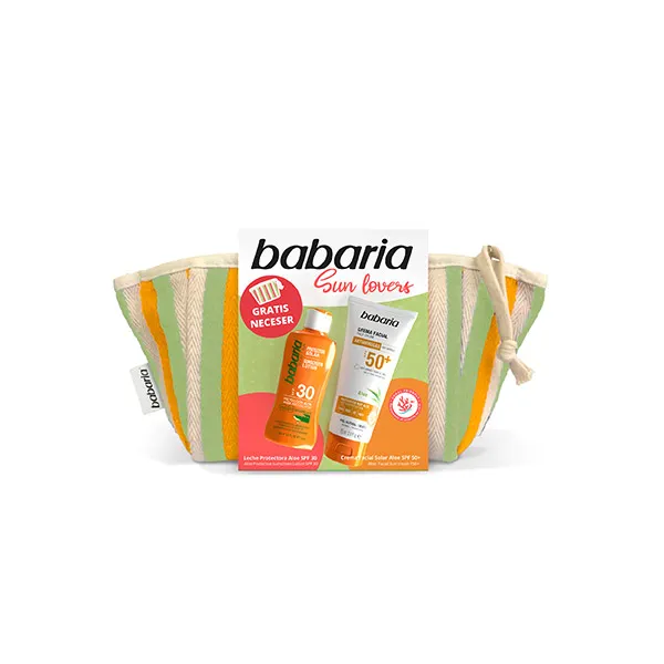 

Крем для лица SPF 50+ и защитное молочко SPF 30 Neceser Sun Lovers Babaria, 1 UD