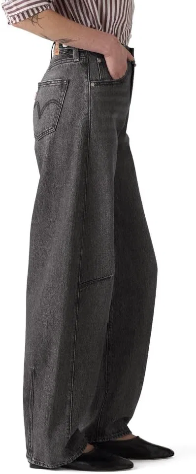 Женские джинсы Levi's Cinch Barrel, черный — фото 3