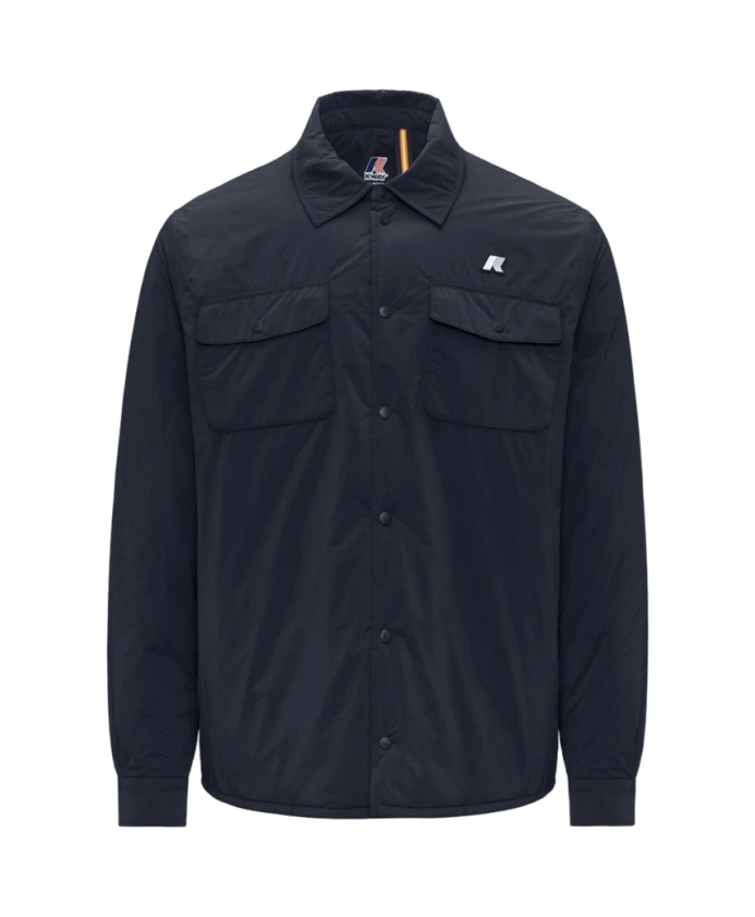 

Стильная синяя куртка для мужчин K-Way, синий