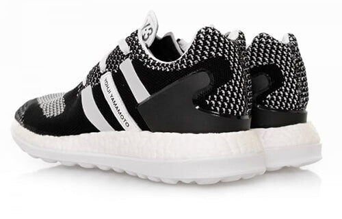 Кроссовки y-3 pureboost zg primeknit 'core black' Adidas, черный — фото 3