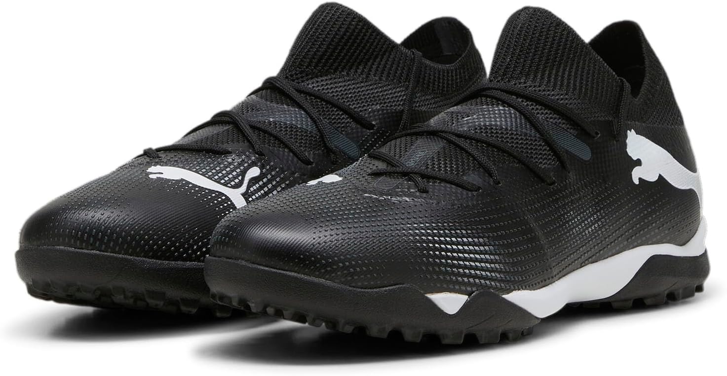 Мужские кроссовки Puma Future 7 Match Turf Training, белый/черный — фото 2