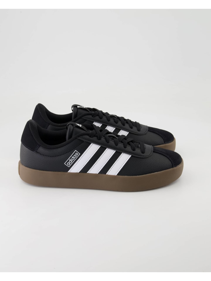 Кроссовки на шнуровке adidas, черный — фото 2