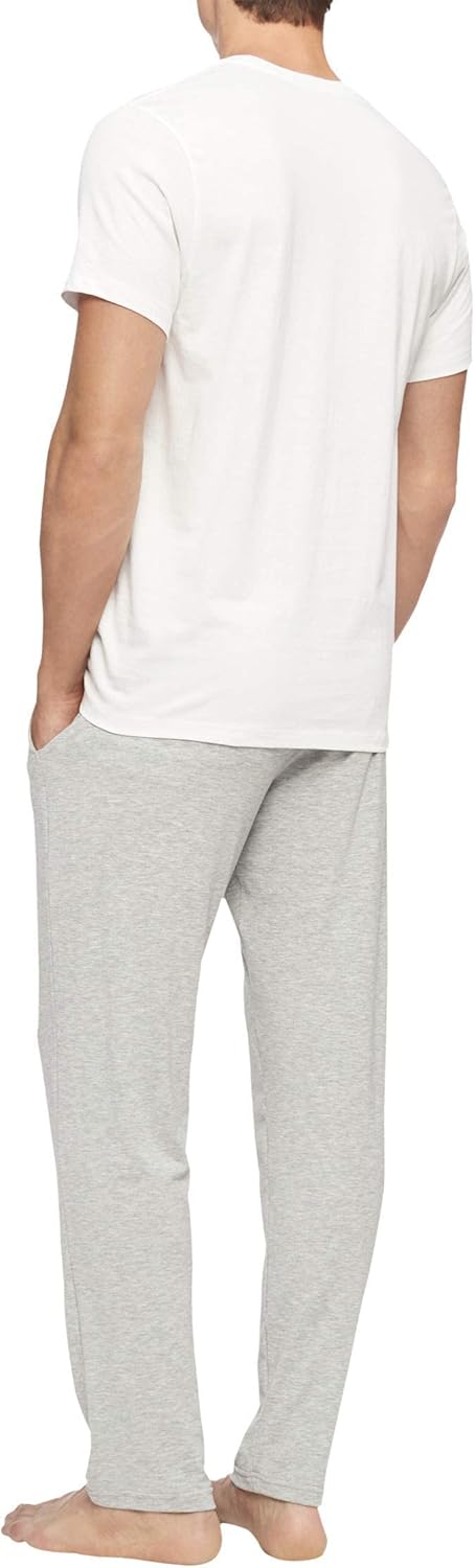 Комплект из 5 мужских классических хлопковых маек Calvin Klein, 5 Classic White Crewneck — фото 4