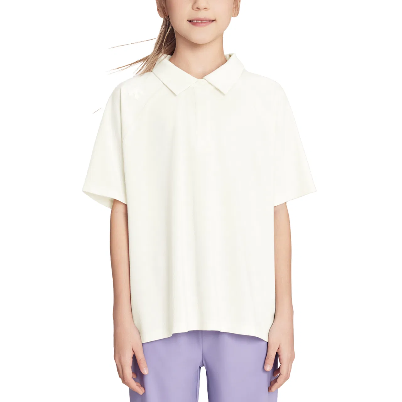Футболка Movewear SS25 CR Egret Kids' DESCENTE, CR-Egret