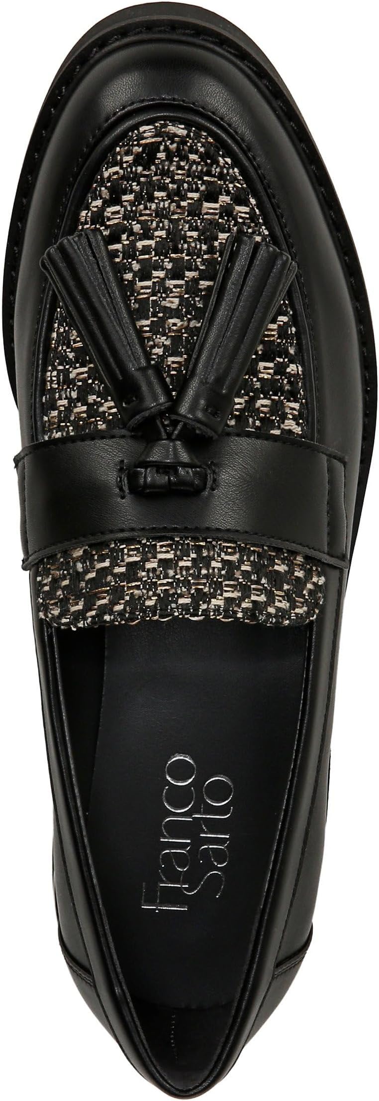 Лоферы Franco Sarto Carolynn, цвет Black Multi Tweed — фото 2