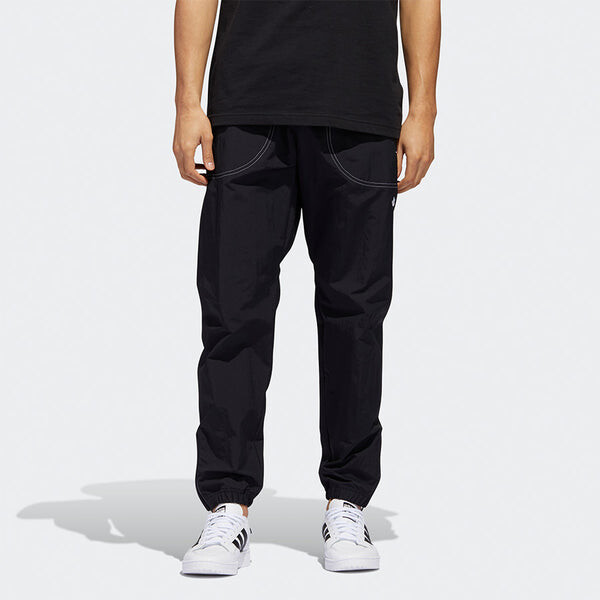 Спортивные штаны adidas originals SUMMER B-Ball Wind Pants, черный — фото 3
