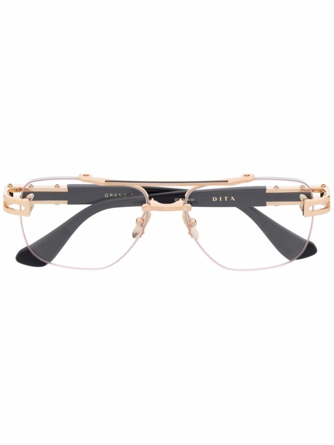 

Dita Eyewear солнцезащитные очки-пилоты, розовый