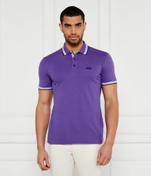 

Рубашка поло Regular fit Boss Green, фиолетовый