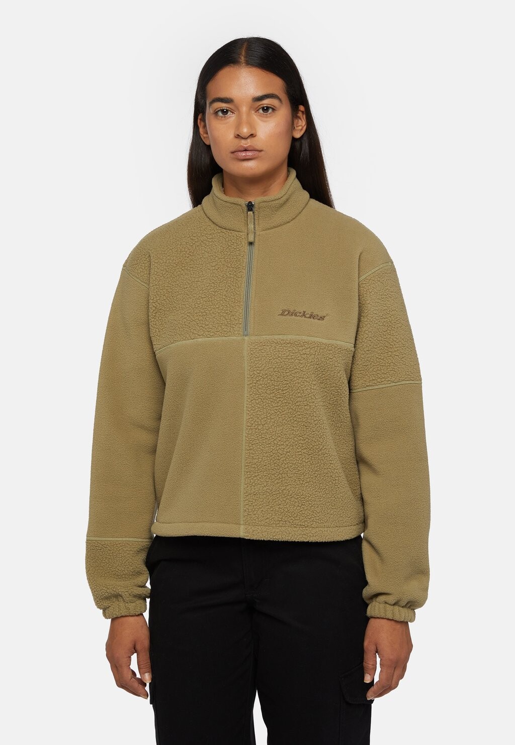 

Флисовый джемпер PINESDALE Dickies, оливковый