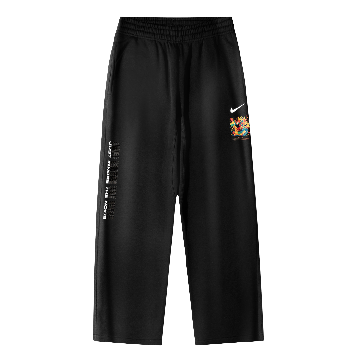 

Nike Клубные брюки OH Pant Swoosh NF вязаные спортивные штаны унисекс Black