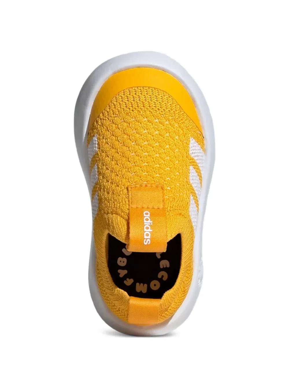 Полосатые кроссовки Bubblecomfy Adidas Kids, желтый — фото 2