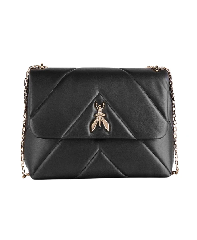 

Наплечная сумка Fly с мягкой подкладкой Patrizia Pepe, черный