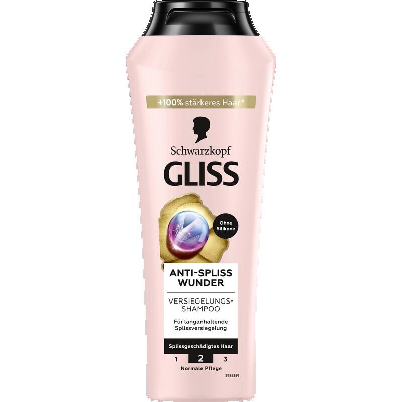 

Чудо-шампунь против секущихся кончиков Gliss, 250 ml