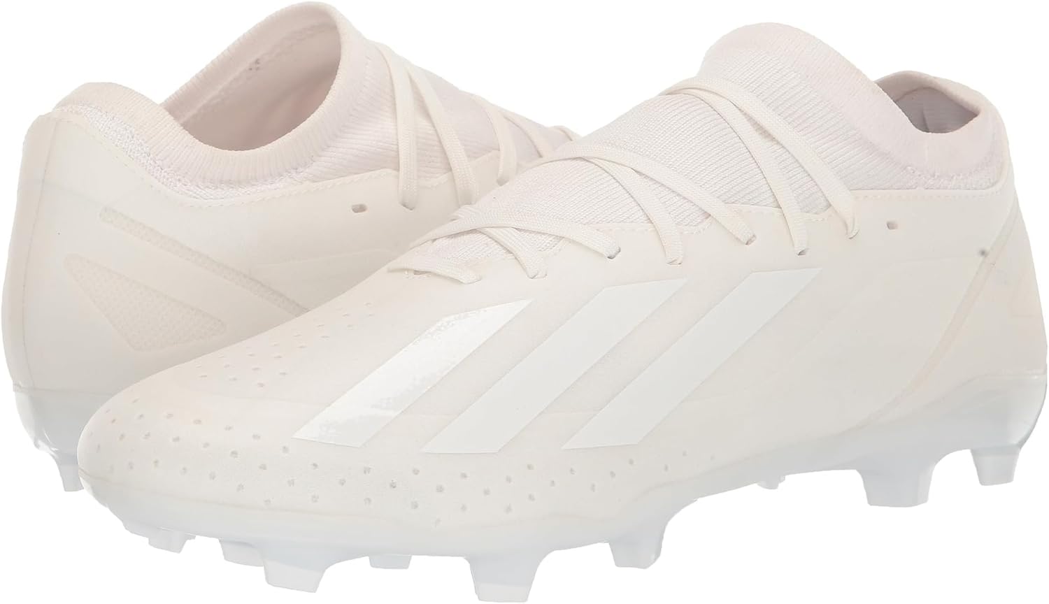 Кроссовки Adidas Unisex-Adult X Crazyfast League Firm Ground, белый — фото 2
