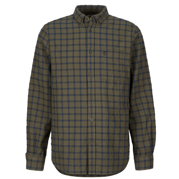 

Рубашка Fjällräven, цвет Laurel Green-Indigo Blue