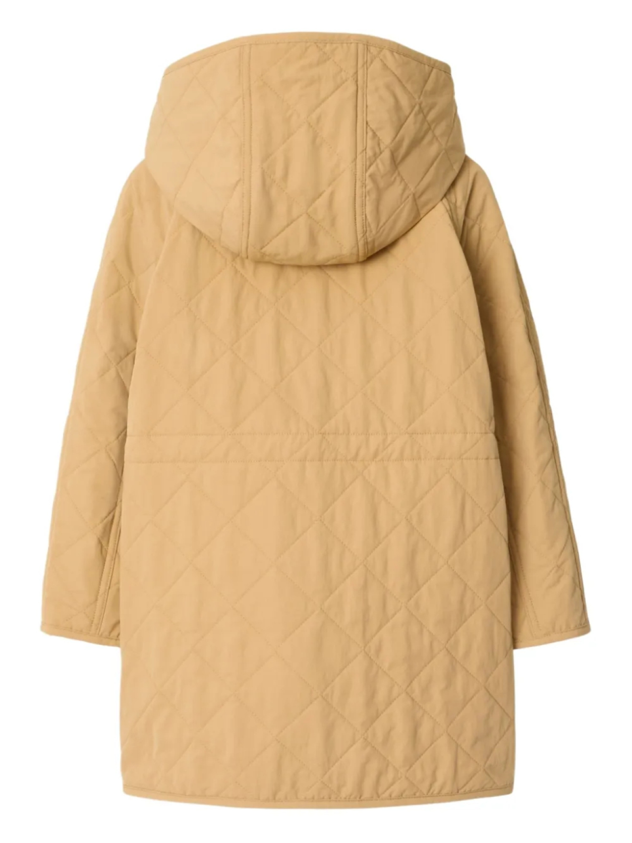 Burberry Kids пальто с вышивкой Equestrian Knight, нейтральный — фото 2