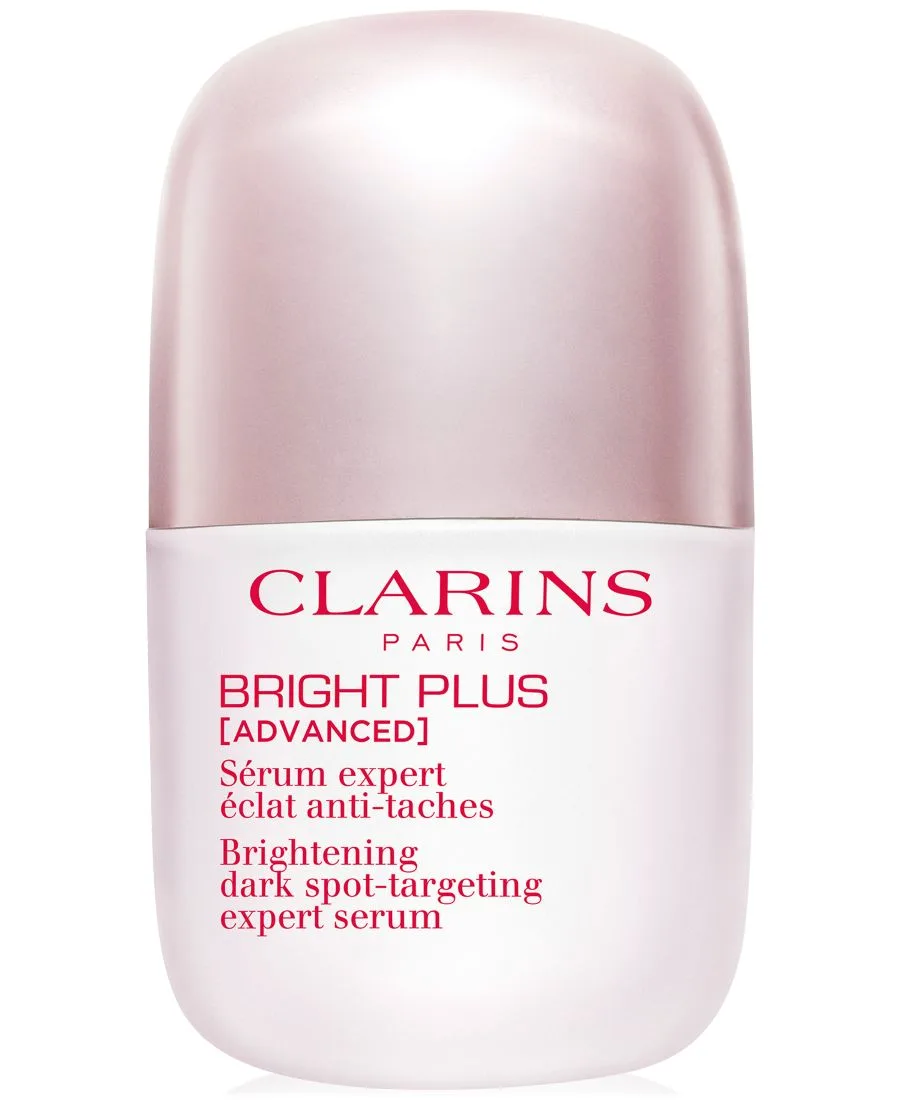 Сыворотка Clarins — Осветляющая для кожи с витамином С и ниацинамидом Bright Plus для маскировки темных пятен, 28 г