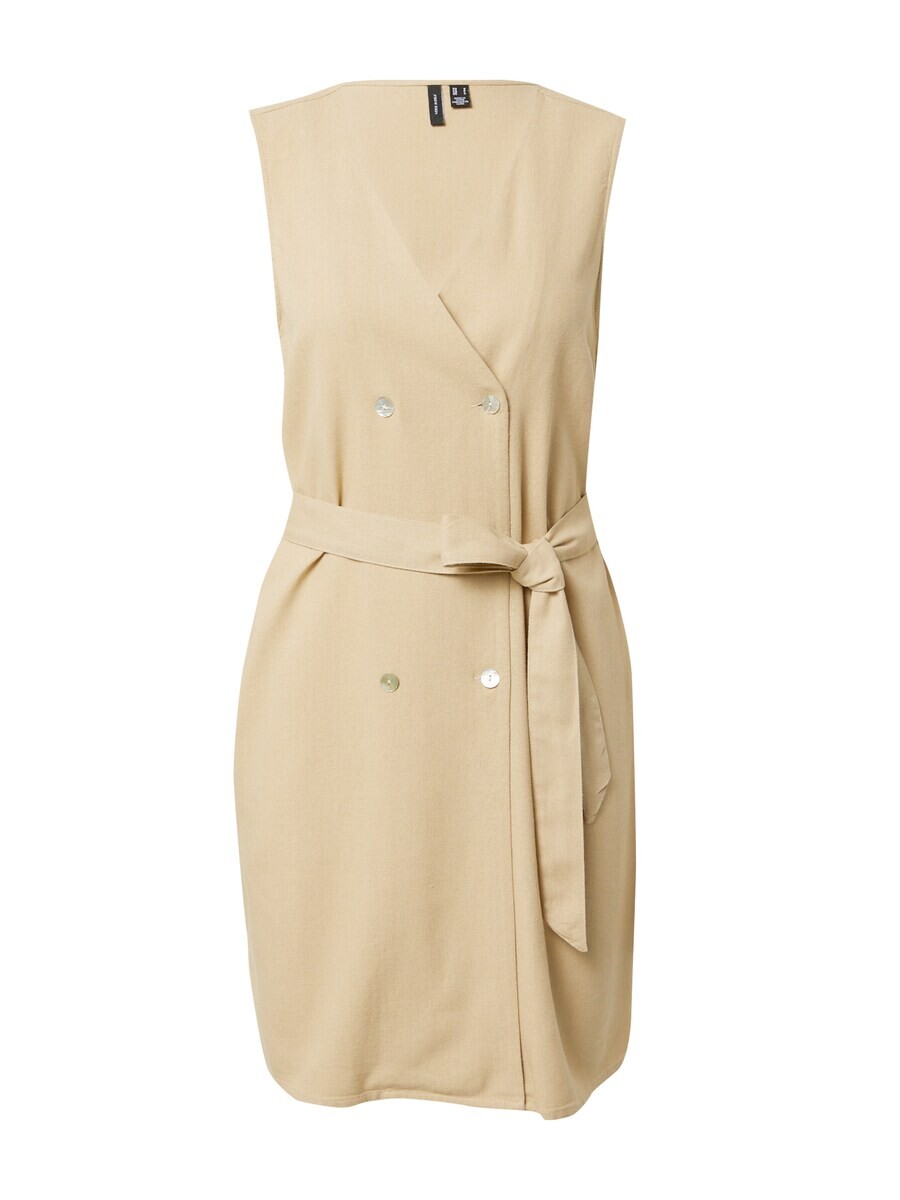 

Платье рубашка VERO MODA Shirt Dress MYMILO, темно-бежевый