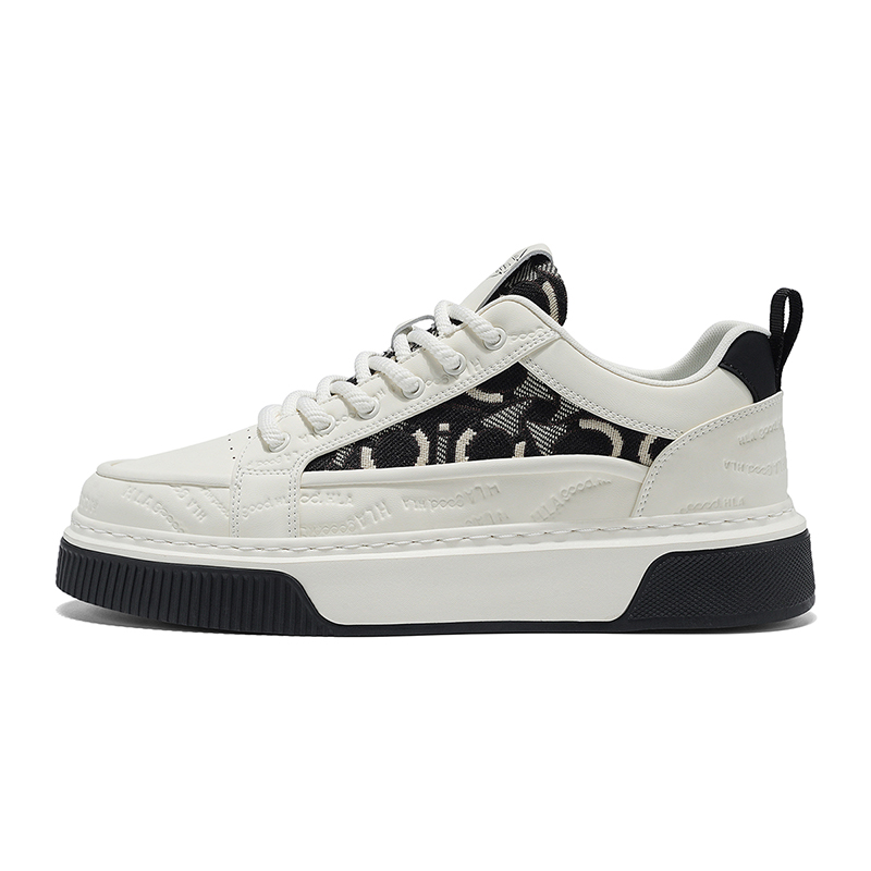 

Обувь для скейтбординга мужская низкая HLA, White Black