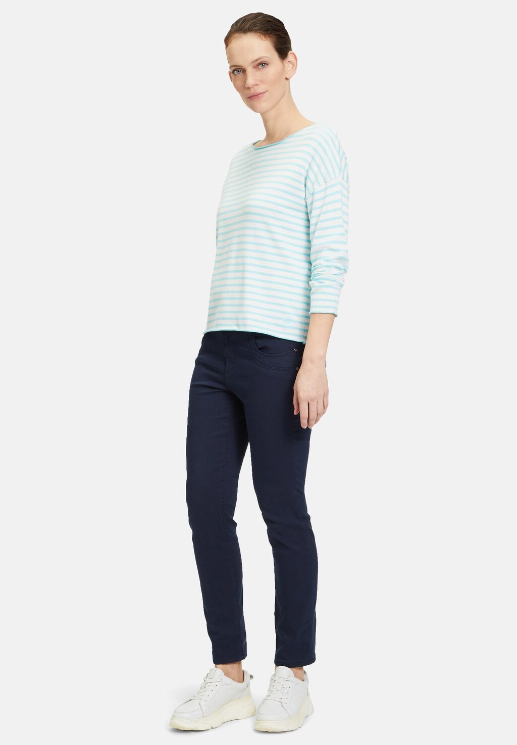 

Вязаный свитер MIT U-BOOT-AUSSCHNITT Betty & Co, цвет cream mint