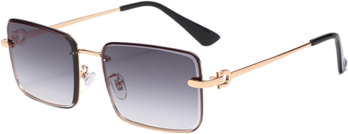 

Солнцезащитные очки с защитой от УФ-излучения UV400 | Панк-стиль, без оправы, градиентный переход цвета | Для женщин и мужчин, для занятий спортом на открытом воздухе и вождения DSVIGF, 02