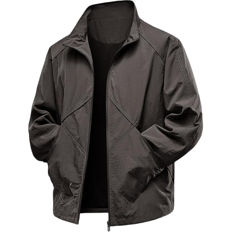 

Куртки мужские с воротником стойкой, умеренные VanCamel, coffee