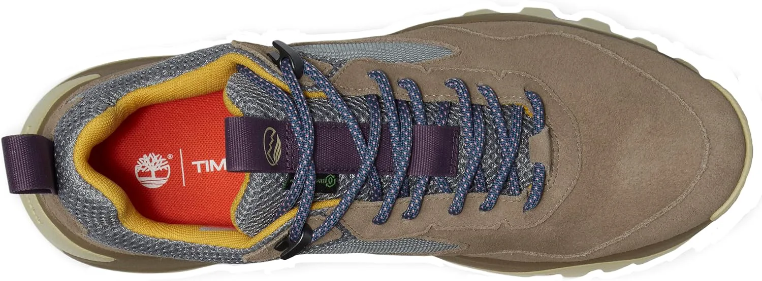 Мужские водонепроницаемые походные ботинки Timberland Mt. Maddsen Peak Low с шнуровкой, бежевый/серый — фото 3