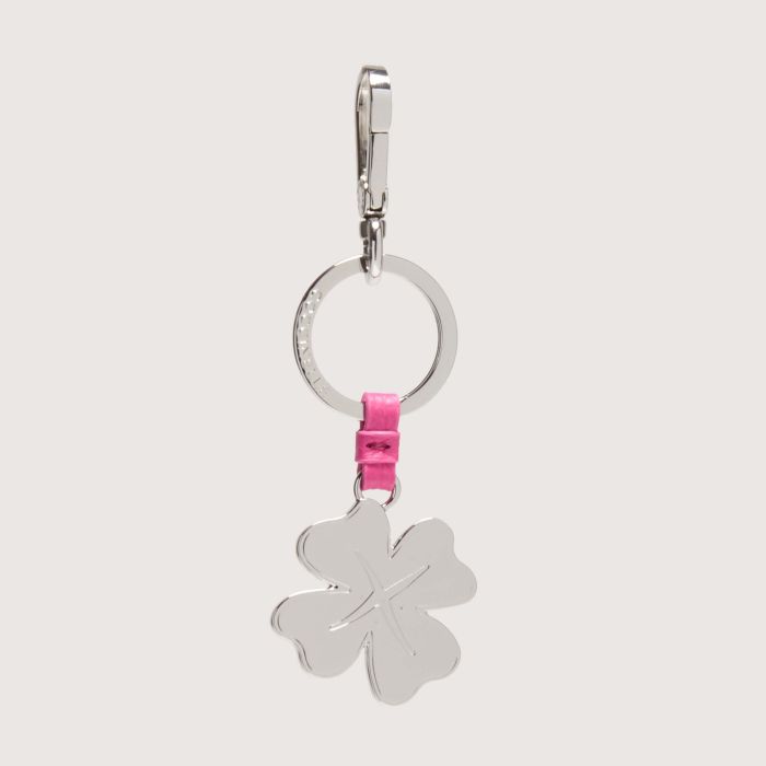 

Брелок Coccinelle Basic Metal Nickel , цвет Fucsia