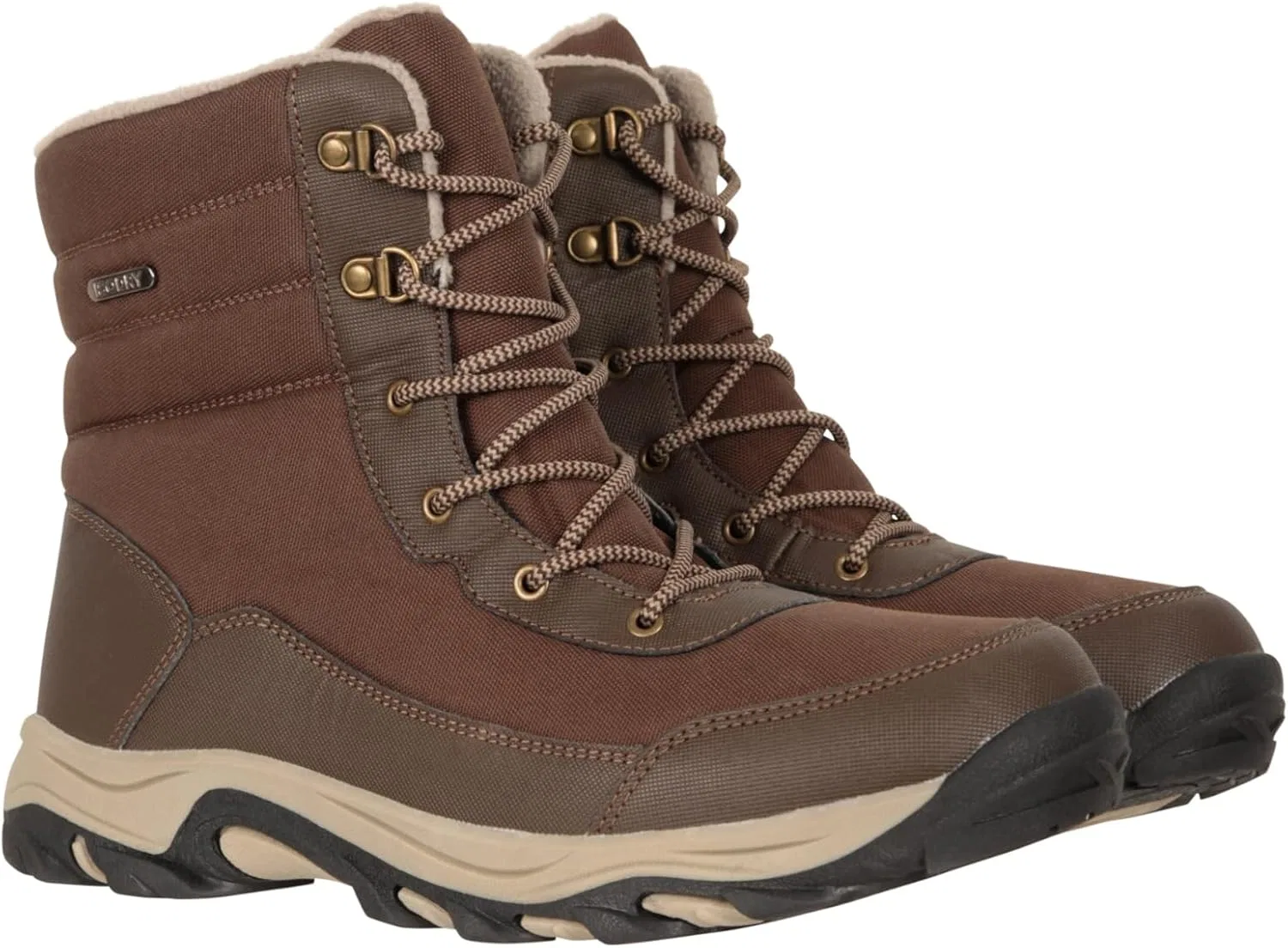 Мужские флисовые зимние ботинки Mountain Warehouse Ohio, Brown