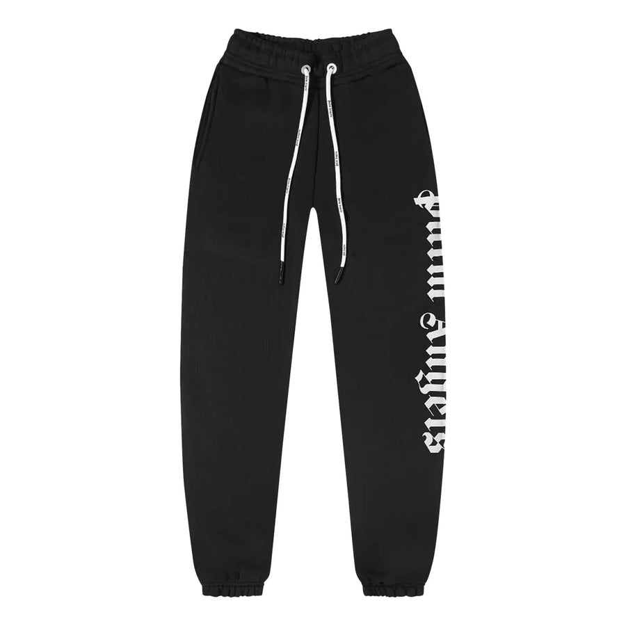 

Спортивные брюки Palm Angels SS22 Side Logo Sweatpants 'Black White', черный