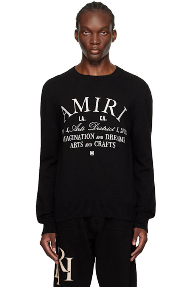 

Черный свитер «Arts District» AMIRI