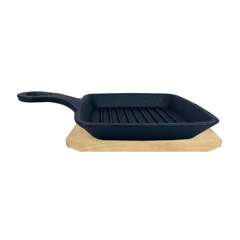

All'Grill Чугунная сковорода ALL'GRILL с стильной подставкой ALLGRILL