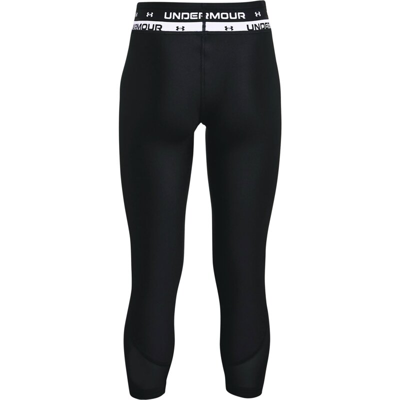 Укороченные леггинсы Mädchen hg Armour до щиколотки Under Armour, черный — фото 2