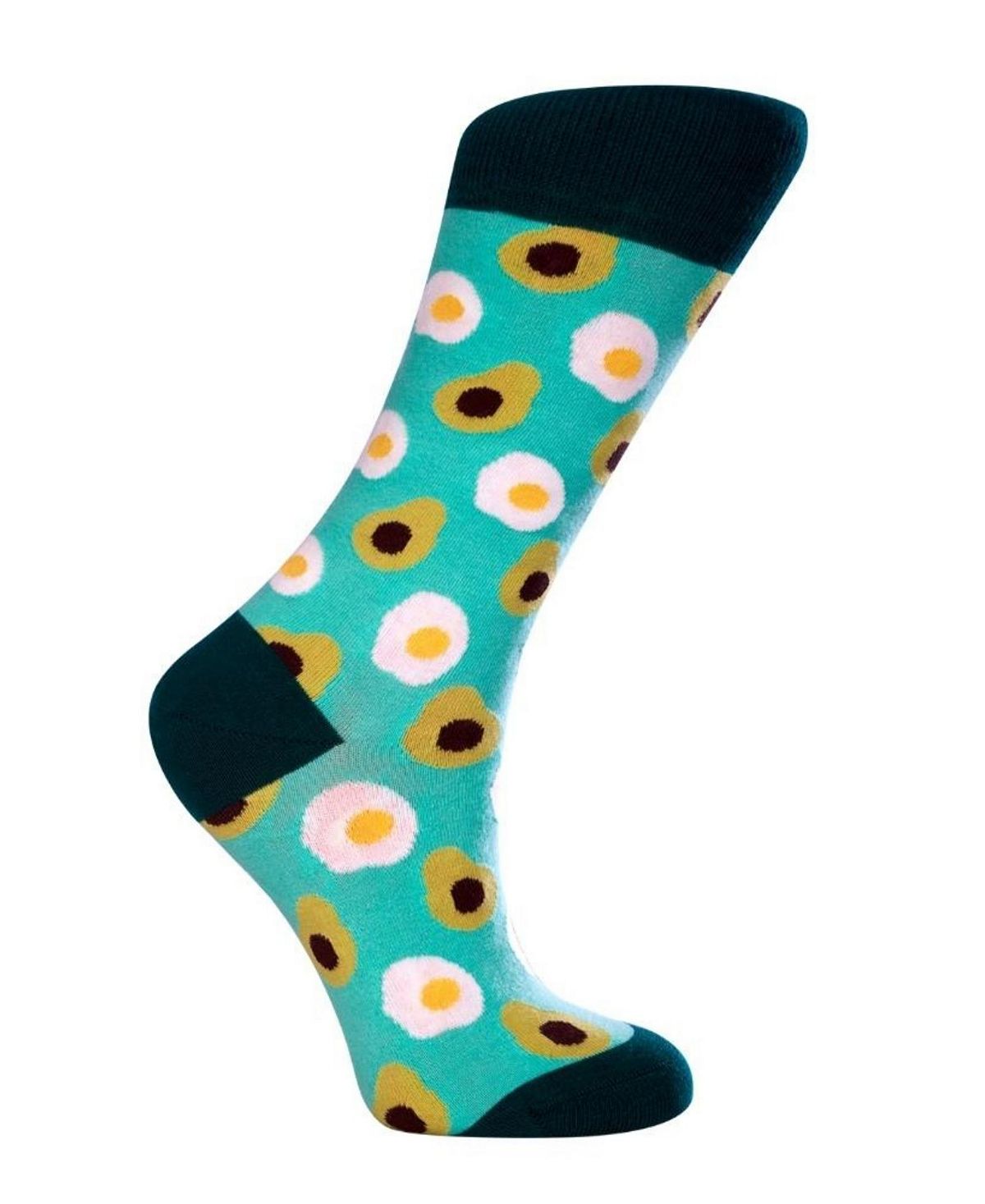 

Новинка, женские носки Avocado из W-хлопка с бесшовным мыском, 1 шт. Love Sock Company